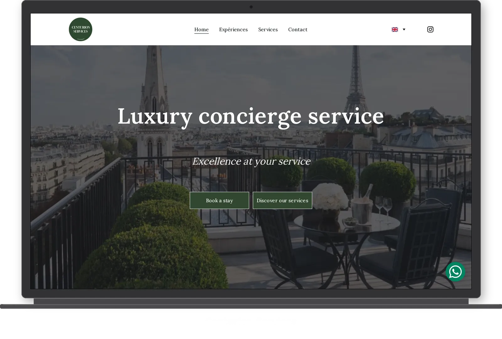 Centurion Services : Version Desktop